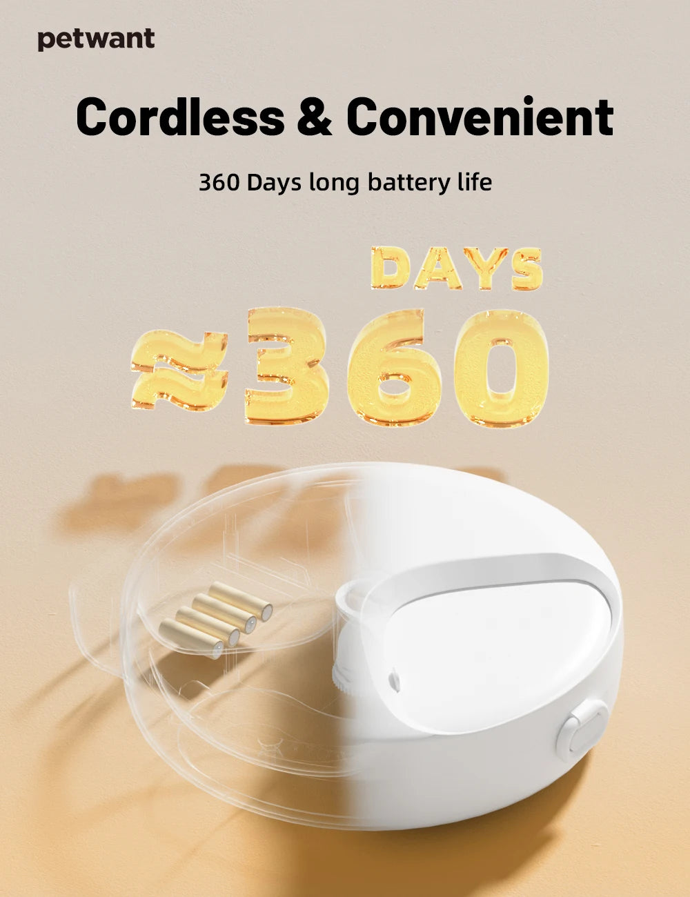 Automatic 4 Meal Pet Feeder with Large Capacity  Wet   Dry Food Fresh-Keeping Dispenser for Cats and Dogs