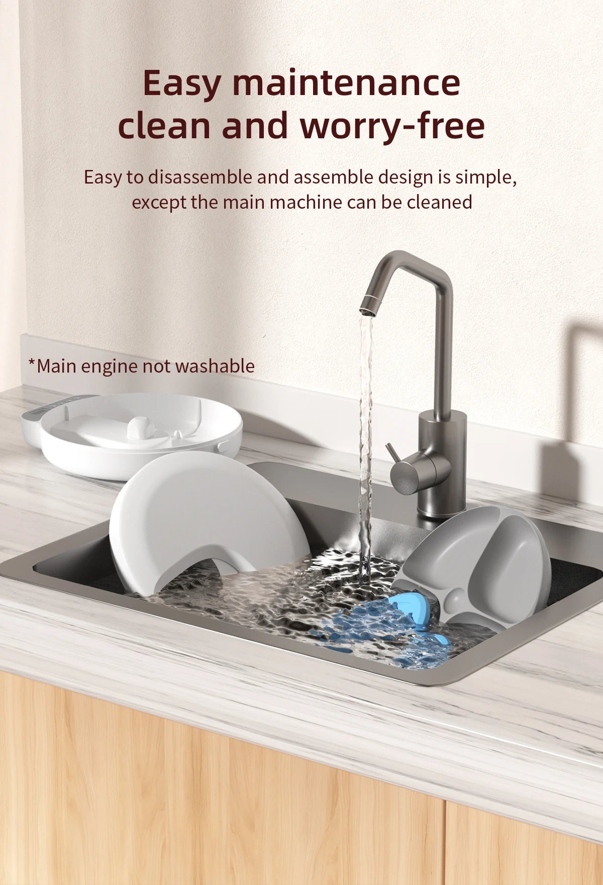 Automatic 4 Meal Pet Feeder with Large Capacity  Wet   Dry Food Fresh-Keeping Dispenser for Cats and Dogs