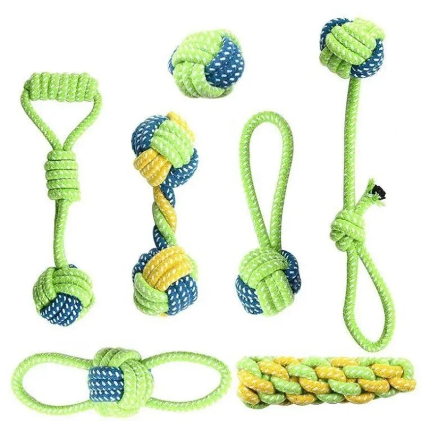 Cotton Rope Mini Dog Toys Ball
