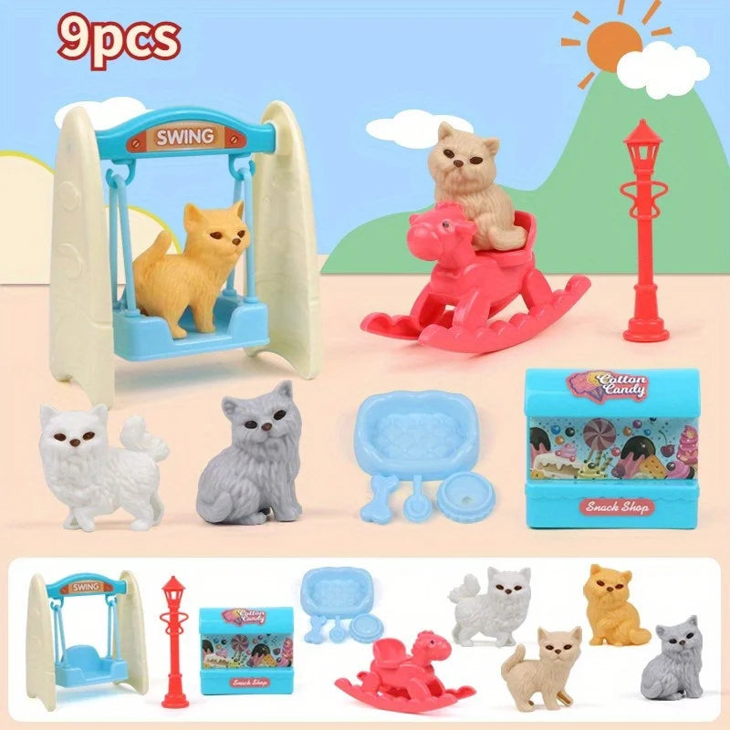 Cute Dog Pet Basket Family Toys