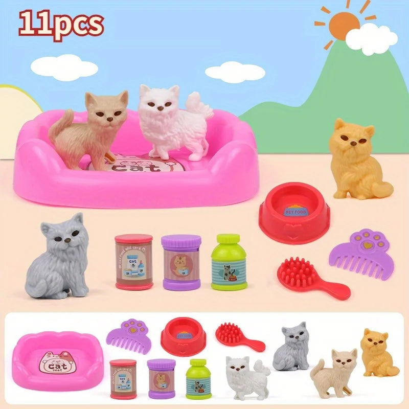 Cute Dog Pet Basket Family Toys