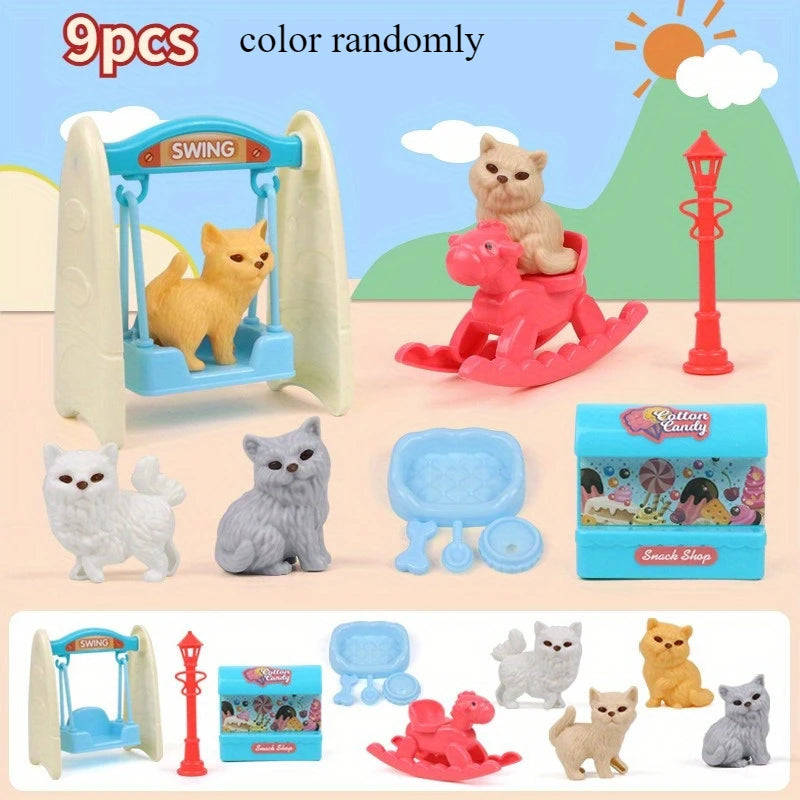 Cute Dog Pet Basket Family Toys