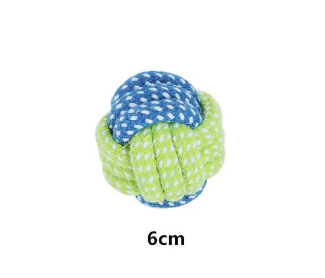 Cotton Rope Mini Dog Toys Ball