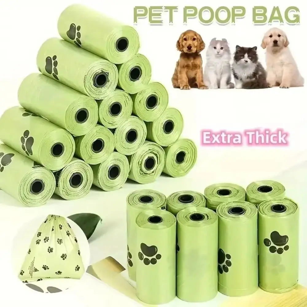 Biodegradable Dog Poop Bags with Dispenser