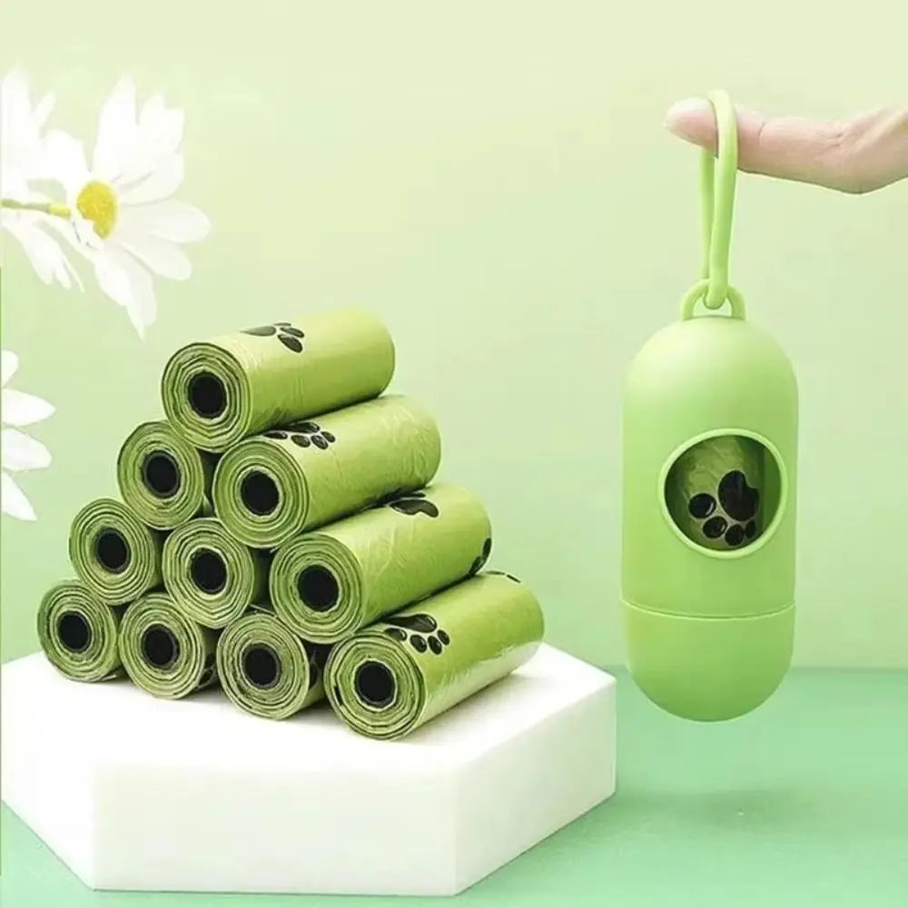 Biodegradable Dog Poop Bags with Dispenser