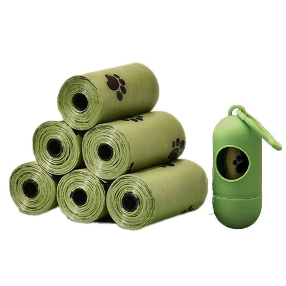 Biodegradable Dog Poop Bags with Dispenser