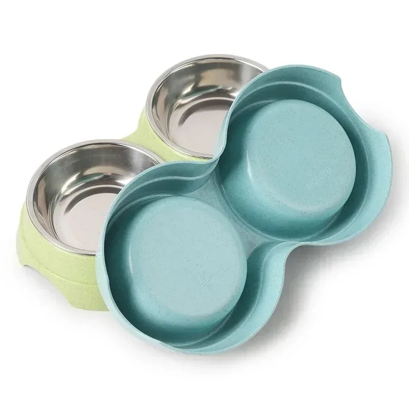 Double Pet Bowls Dog Food