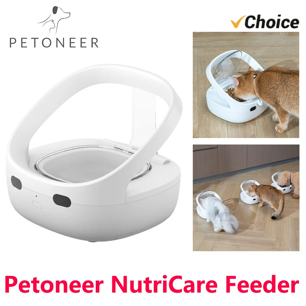New Petoneer NutriCare Feeder Tailored For Multi-Pet Households Pet feeder Cat And Dog Feeder With App Global Version
