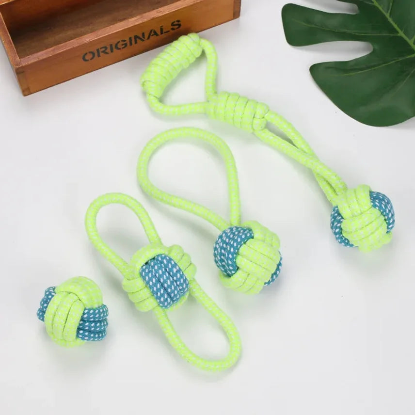 Cotton Rope Mini Dog Toys Ball